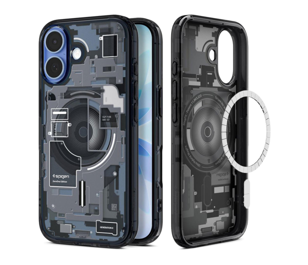 Spigen Ultra Hybrid Mag Magsafe do Iphone 17 Zero One Black - 1359939 - zdjęcie